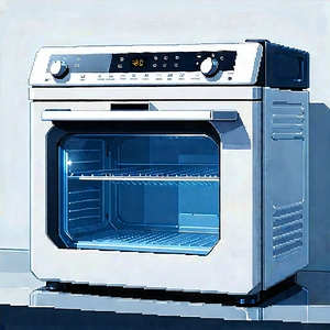 Innovative Smart Appliance (design:1.48) With White Oven