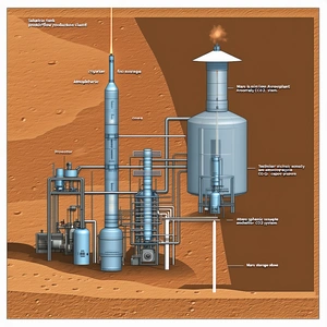 A Large Industrial Plant With A Variety Of Pipes And Equipment