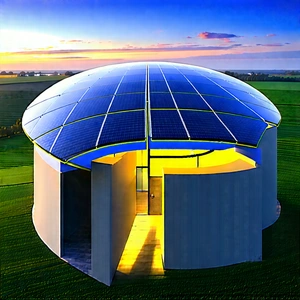 Innovative Renewable Energy Design With Large, Round
