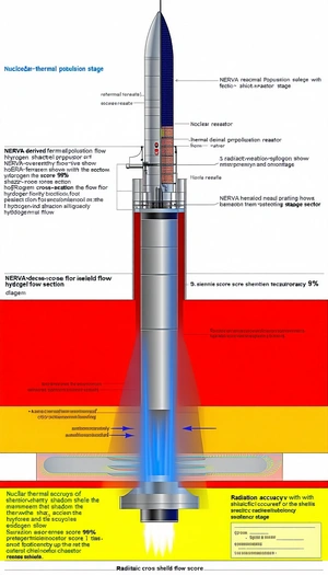 The Image Is A Diagram Of A Large Tower, Likely A Nuclear Reactor, With Various Parts Labeled