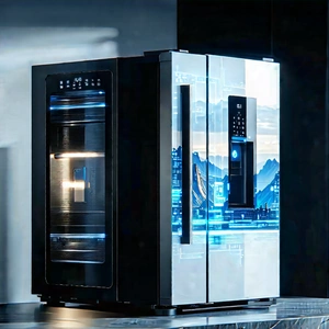 Innovative Smart Appliance (design:1.24) With Black Silver