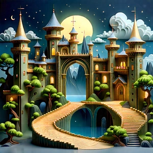 Innovative Communication Tool Design With Painting Castle