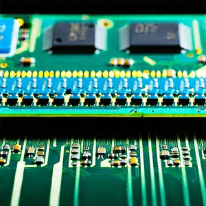 Close-up of memory module