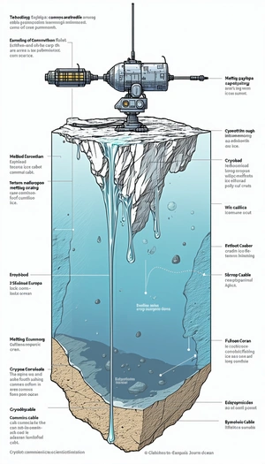 The Image Is A Detailed Illustration Of The Ocean Floor, Showing Various Layers And Features