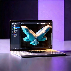 Laptop With User Interface With Laptop Computer