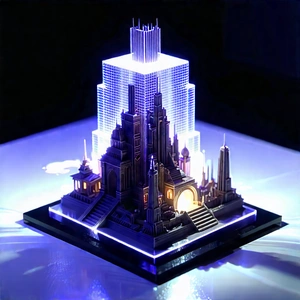 3d Printer With Holographic Projection With Large, Intricate