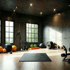 Lifestyle Professional Photography: Hiking in home gym