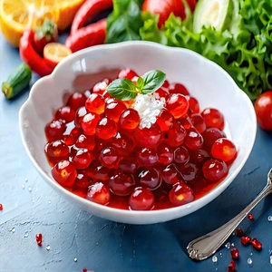 Lifestyle Tilt-Shift Photography: Healthy meal prepared with vibrant colors