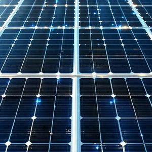 Solar Panel With Data Streams With Large Solar