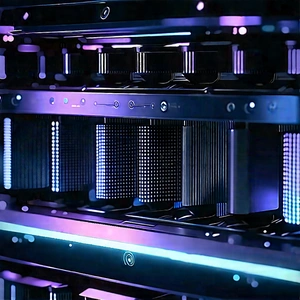 Close-up of cooling system