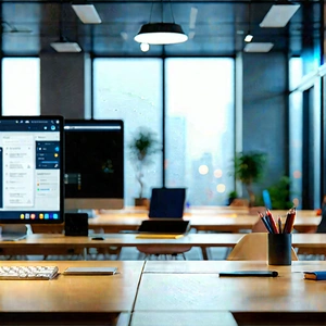 Educational technology in tech office