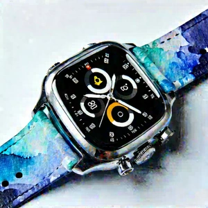 Smart watch with streaming content
