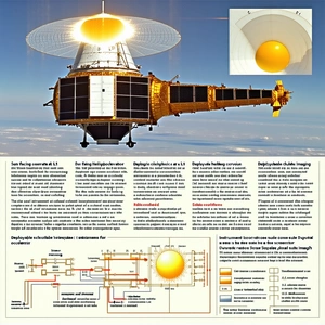 A Large Spacecraft With A Dome-shaped Structure On Top Of It