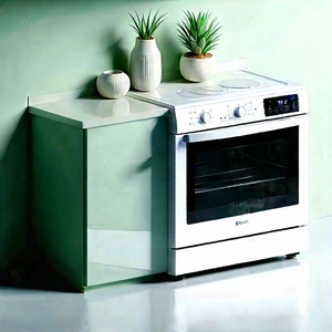 Innovative Smart Appliance Design With White Oven