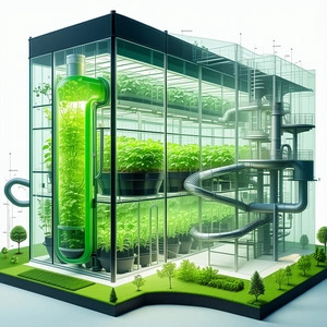 A Large, Modern Building With A Unique Design
