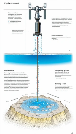 The Image Is A Diagram Showing The Process Of A Submarine's Missile Launch