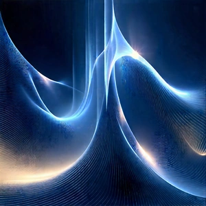 Innovative Renewable Energy Design With Blue White