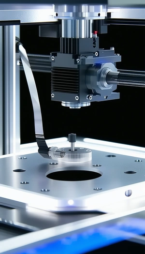 A Machine With A Small Part On A Table
