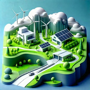 Innovative Renewable Energy Design With Three-dimensional Model