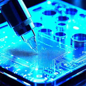Healthcare technology in (modern:1.24) laboratory