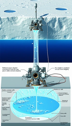 A Large, Underwater Structure With A Hose Attached To It