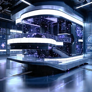 Aerospace Technology In Research Center With Image, There
