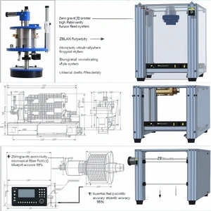 The Image Is A Diagram Showing The Process Of A Machine That Makes A Product