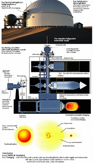 The Image Is A Diagram Showing The Different Parts Of A Spacecraft