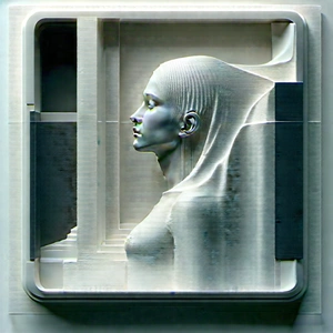 Microchip with laser scanning