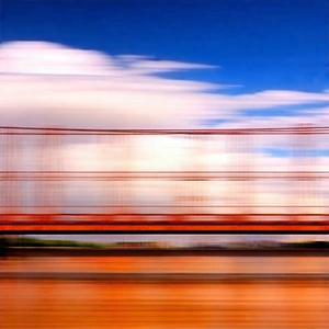 Urban Commercial Photography: Iconic Bridge With (dramatic:1.23) (clouds:1.44) With Bridge Seen