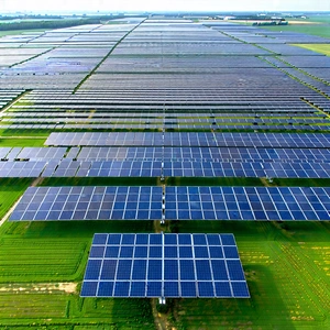 Tech Aerial Photography: Innovative Renewable Energy Design With Large Field