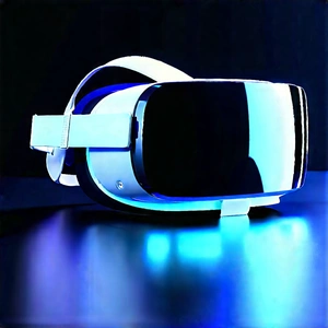 Vr Headset With Holographic Display With Pair Virtual