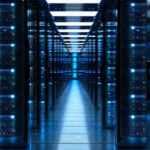 (futuristic:1.32) Server Room With Image, There