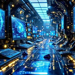 Educational technology in manufacturing facility