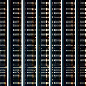 Tech Digital Art: Close-up of sensor array