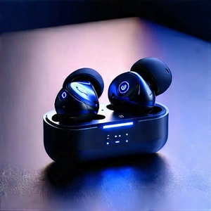 Wireless Earbuds With User Interface With Pair Black