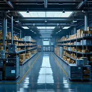 Entertainment Technology In Manufacturing Facility With Image, There