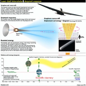 The Image Is A Diagram Showing The Energy Transfer From A Laser To A Sail
