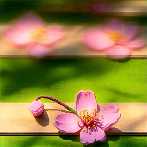 Lifestyle Blueprint Style: Spring Gardening During Spring With Close-up Pink