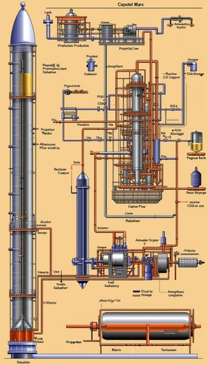 detailed diagram chemical plant