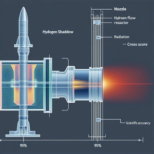 A Diagram Is Shown Of A Rocket Engine, With The Main Components Labeled