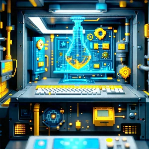 Educational technology in manufacturing facility