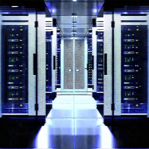 (futuristic:1.12) server room