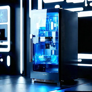 Innovative Smart Appliance Design With Large Blue