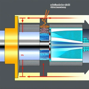 A Blue And White Machine Is Shown In A Diagram