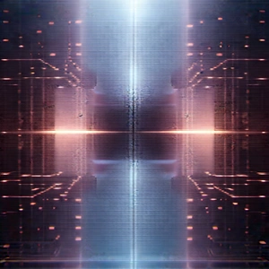 Quantum computer with digital particles