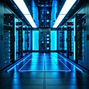 Tech Cinema 4d: (futuristic:1.43) Server Room With Image, There