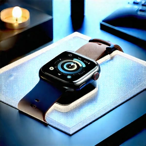 Smart Watch With User Interface With Watch Placed