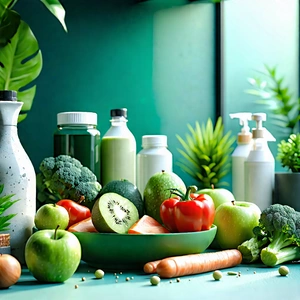 Lifestyle Unreal Engine: Wellness scene with healthy food