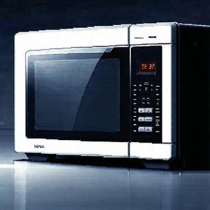 Innovative Smart Appliance Design With White Microwave
